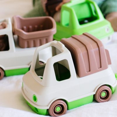 Camion Poubelle Crème