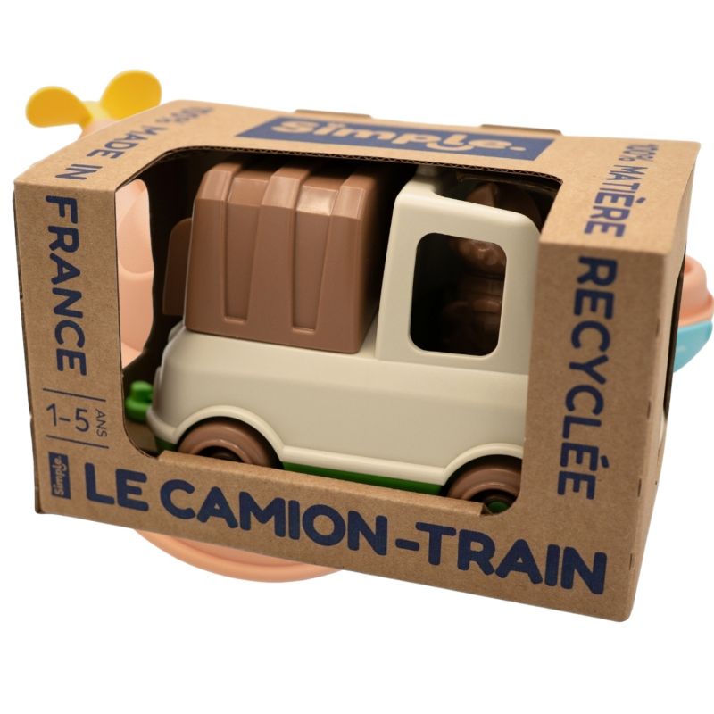 Camion Poubelle Crème Simple Packaging 7