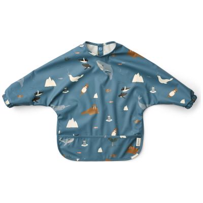 Bavoir à manches Merle Arctic Sea Liewood