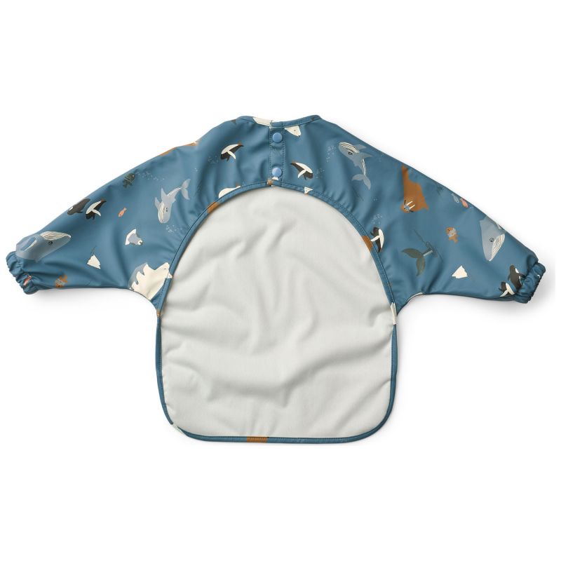Bavoir à manches Merle Arctic Sea Liewood Produit 3
