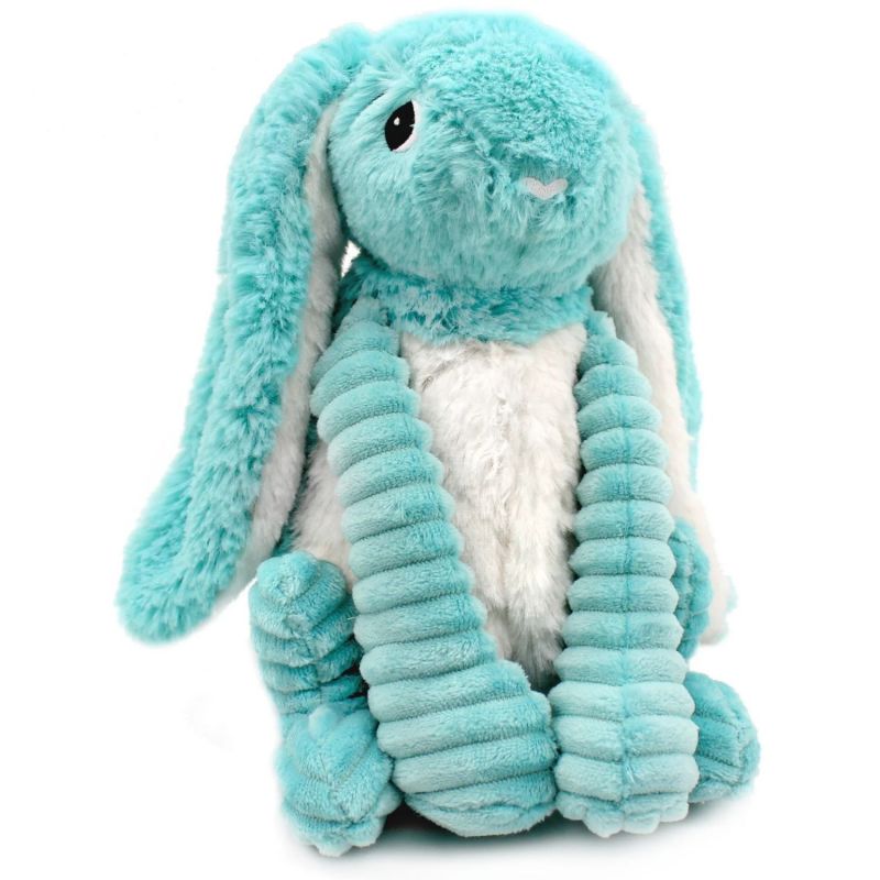 Peluche Lapin maman et bébé Les Ptipotos Aqua (25 cm) Les Déglingos Produit 5