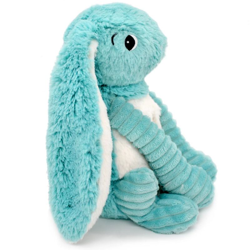 Peluche Lapin maman et bébé Les Ptipotos Aqua (25 cm) Les Déglingos Produit 6