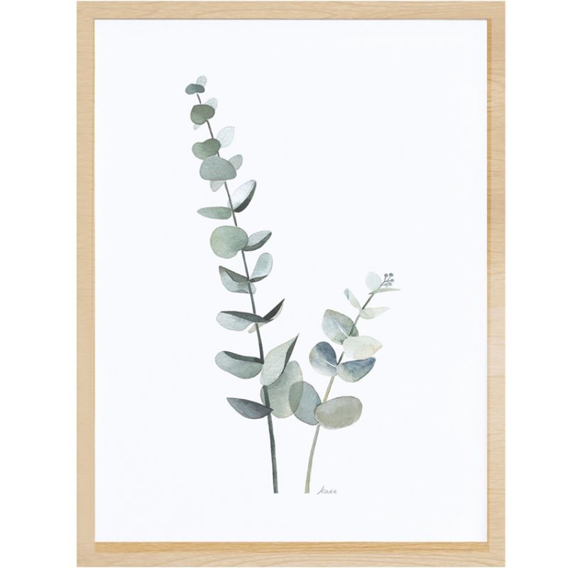 Affiche encadrée Greenery (30 x 40 cm) Lilipinso