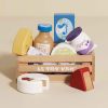 Cagette de fromages et produits laitiers en bois FSC Le Toy Van Ambiance 4