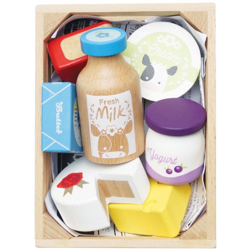 Cagette de fromages et produits laitiers en bois FSC Le Toy Van Produit 3