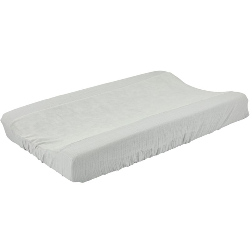 Housse de matelas à langer Bliss gris (72 x 42,5 cm) Les Rêves d'Anaïs