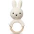 Hochet anneau de dentition Miffy blanc - Just Dutch Hochet anneau de dentition Miffy blanc - Just Dutch