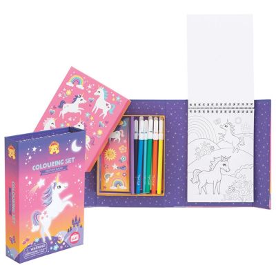 Set de coloriage magie des licornes