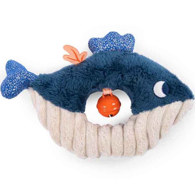 Hochet grelot baleine Les aventures de Paulie Moulin Roty Produit 1 grande taille