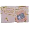 Couverture décor pour photos et 2 accessoires écru et biscuit BB & Co Produit 1