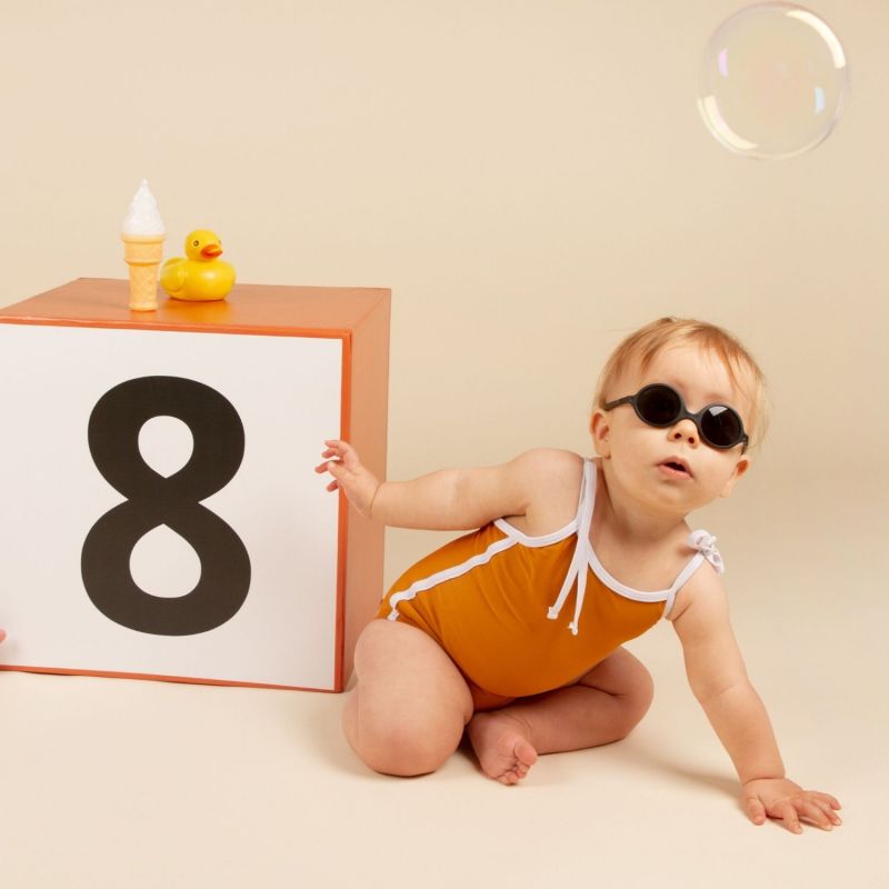 Lunettes de soleil Diabola Noir (0-12 mois) KI et LA Ambiance 5