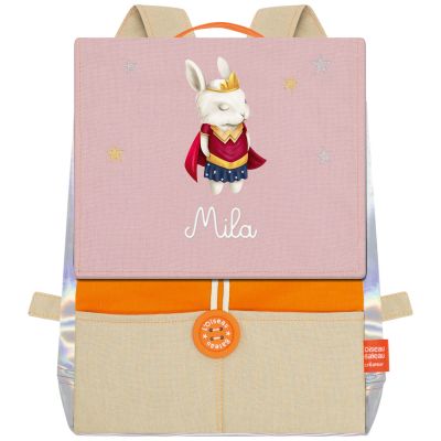 Sac Ã  dos Super Lapin (personnalisable)