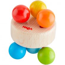 Hochet en bois Boules multicolores  par Haba