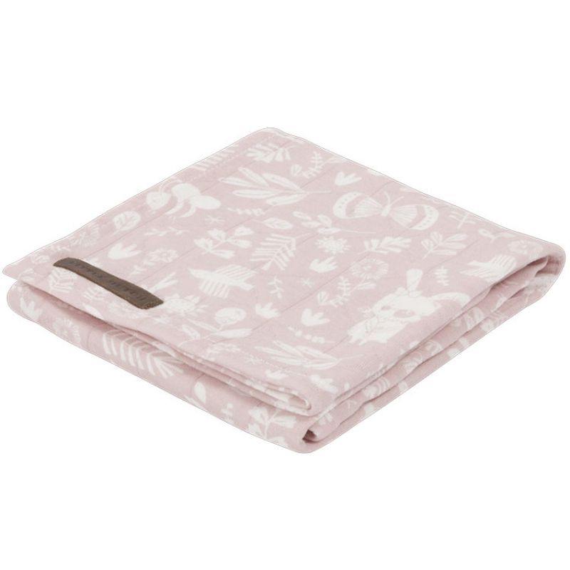 Maxi-lange Adventure pink (120 x 120 cm) Little Dutch