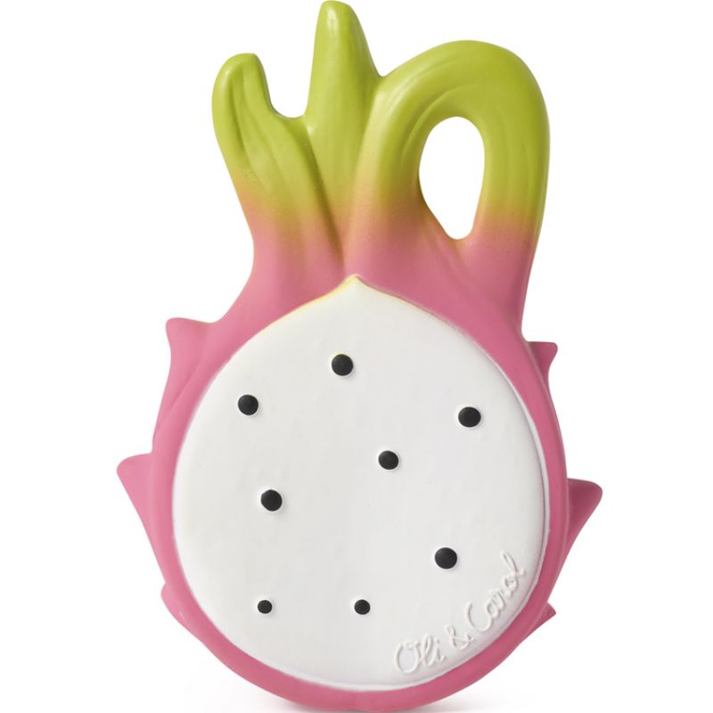 Jouet de dentition Fucsia le fruit du dragon Oli & Carol