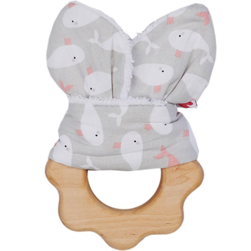 Anneau de dentition en bois Baleine BB & Co
