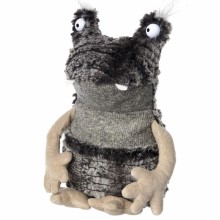 Peluche Sweety monstre gris foncé (27 cm)  par Sigikid
