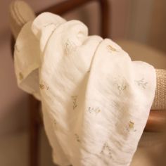 Lot de 3 langes en coton Lovely Birds (70 x 70 cm)