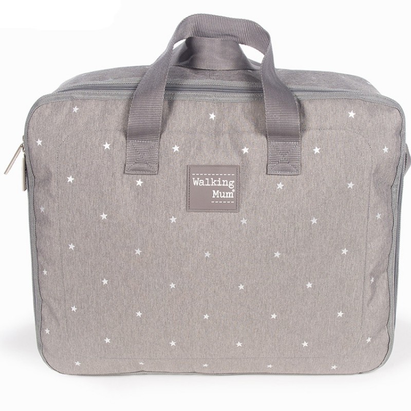 Valise de maternité Gaby gris Walking Mum