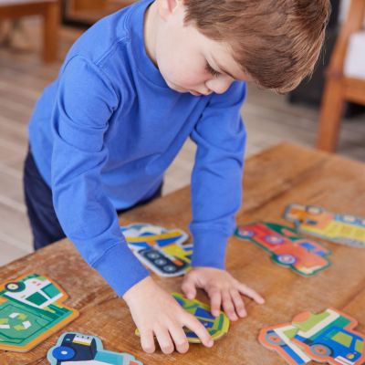 Puzzle Let's Begin Véhicules (10 puzzles de 2 pièces)