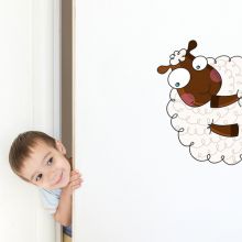 Sticker de porte mouton (côté droit)  par Série-Golo