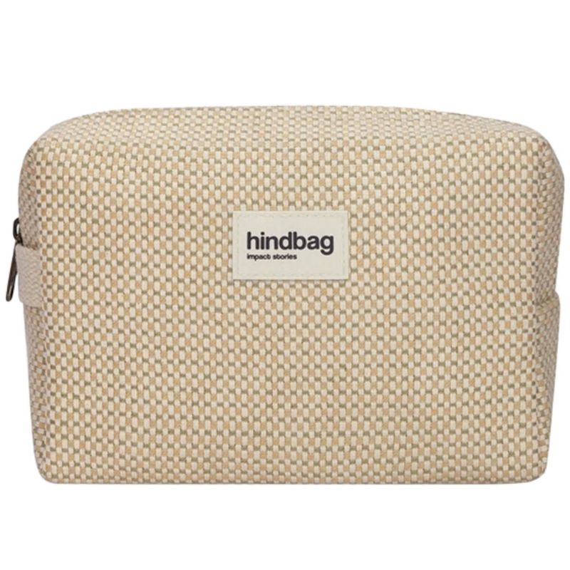 Trousse de toilette Leon Tressage Ecru Hindbag Produit 1