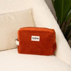 Trousse de toilette Leon Velours Brique - Hindbag