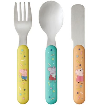 Lot de 3 couverts Peppa Pig Petit Jour Paris