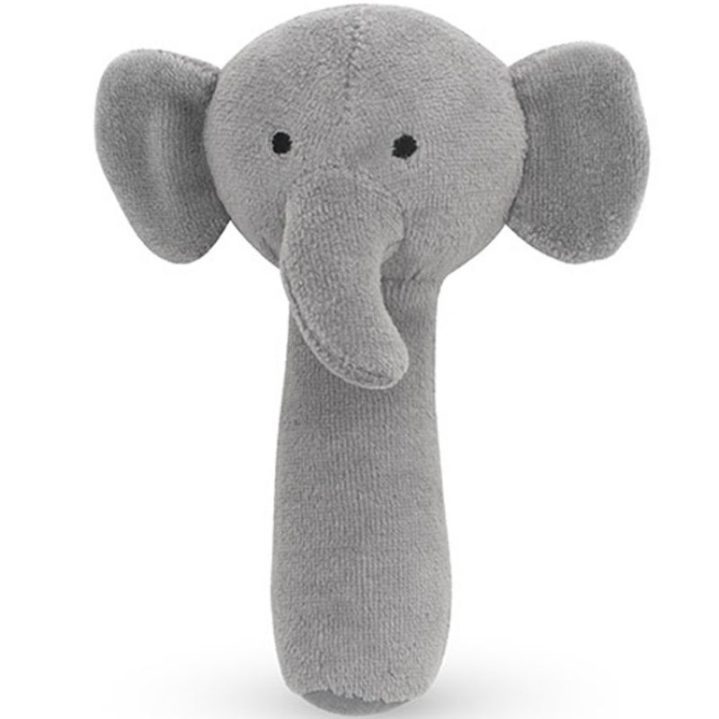 Hochet grelot éléphant gris (15 cm) Jollein