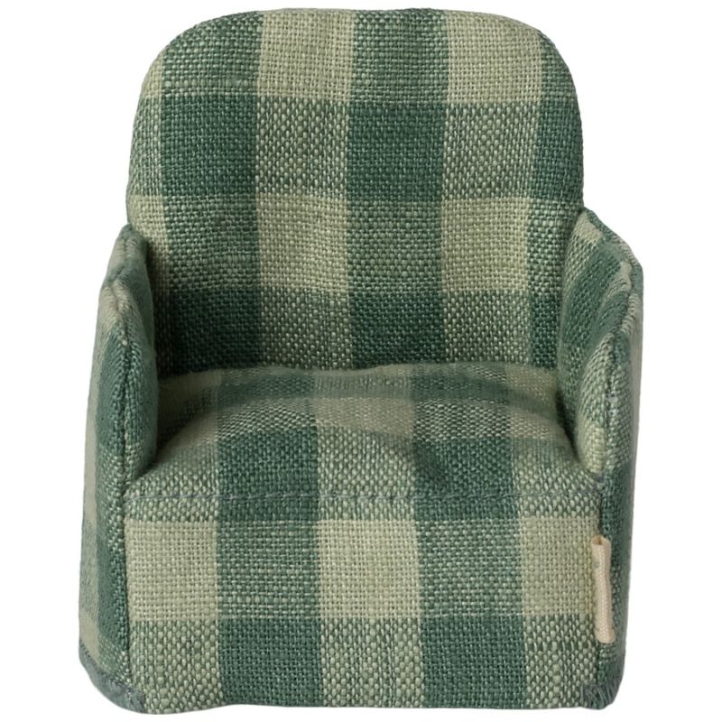 Fauteuil Souris Vert vichy Maileg Produit 2