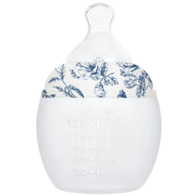 Biberon X Tartine et Chocolat Toile de Jouy Bleu (150 ml) Elhée Produit 3