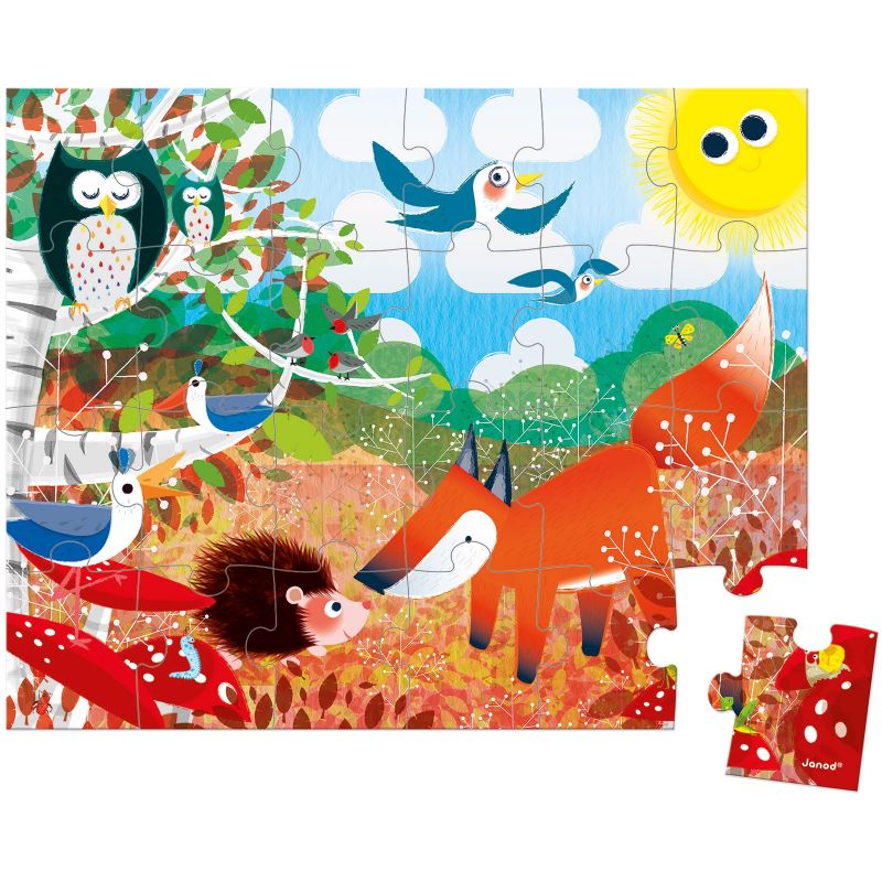 Puzzle forêt (24 pièces) Janod