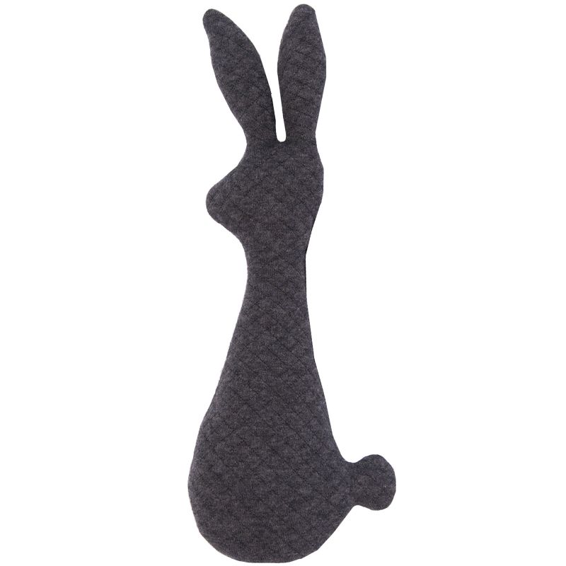 Hochet lapin Diamond Anthracite (27 cm) Les Rêves d'Anaïs