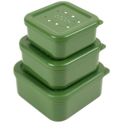 Lot de 3 boîtes à goûter Mr. Alligator