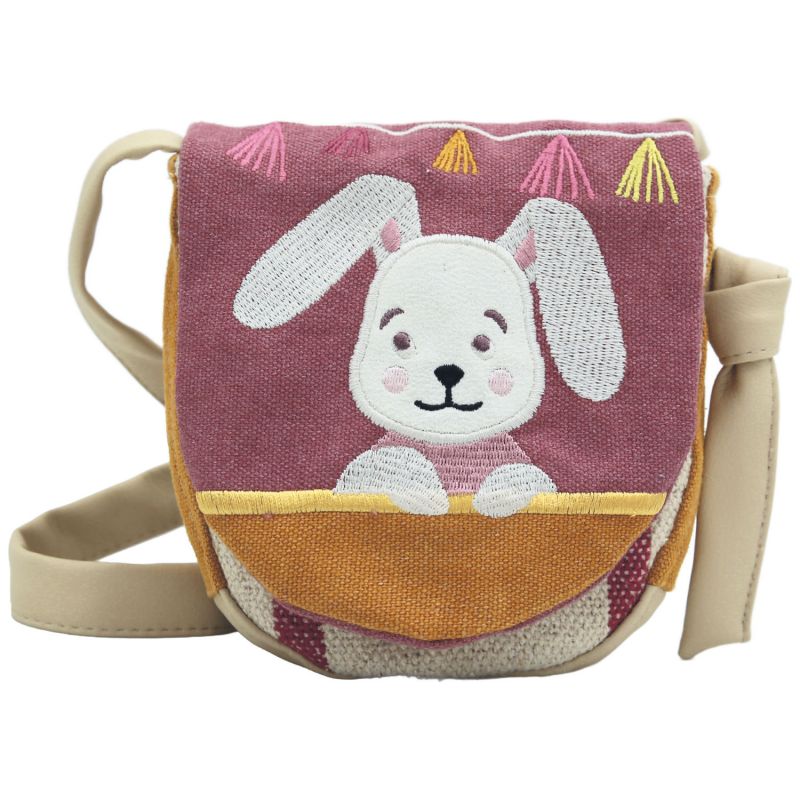 Sac bandoulière enfant Les Copains d'abord Lapin L'oiseau bateau Produit 1