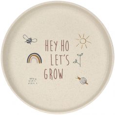 Assiette Hey ho let's grow vert Garden Explorer - Lässig 