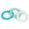 Set bracelets perles Bleu  par Ratatam