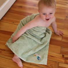 Serviette de bain tortue menthalo (70 x 140 cm)