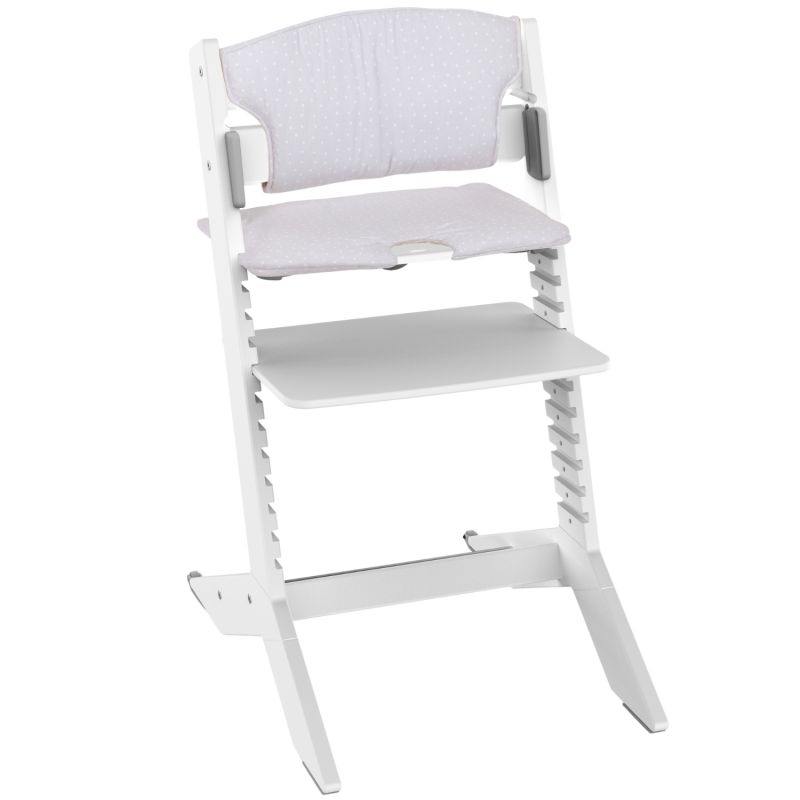 Chaise haute évolutive Nala Blanche avec coussin Geuther Produit 1