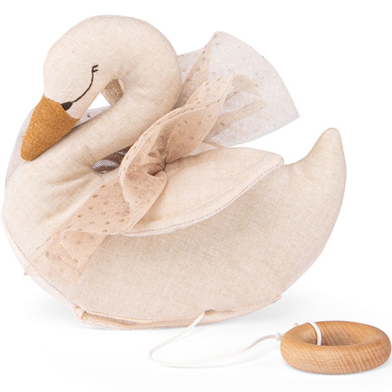 Petit cygne musical La petite école de danse Moulin Roty
