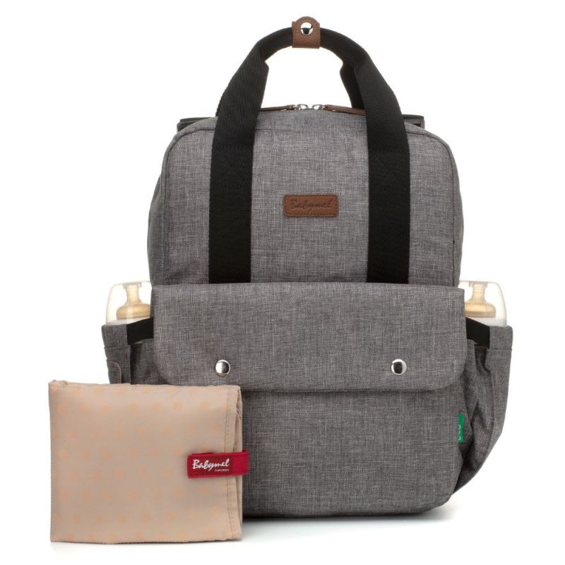 Sac à langer évolutif Georgi gris Babymel