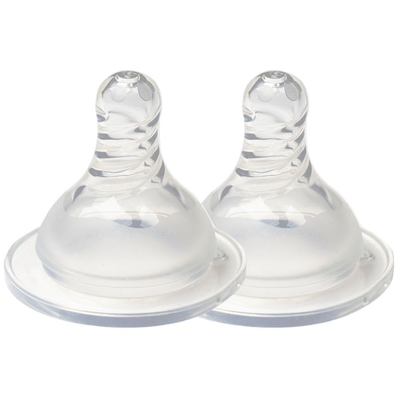 Lot de 2 tétines pour biberon en verre (0 mois et +) Elodie Details Produit 1