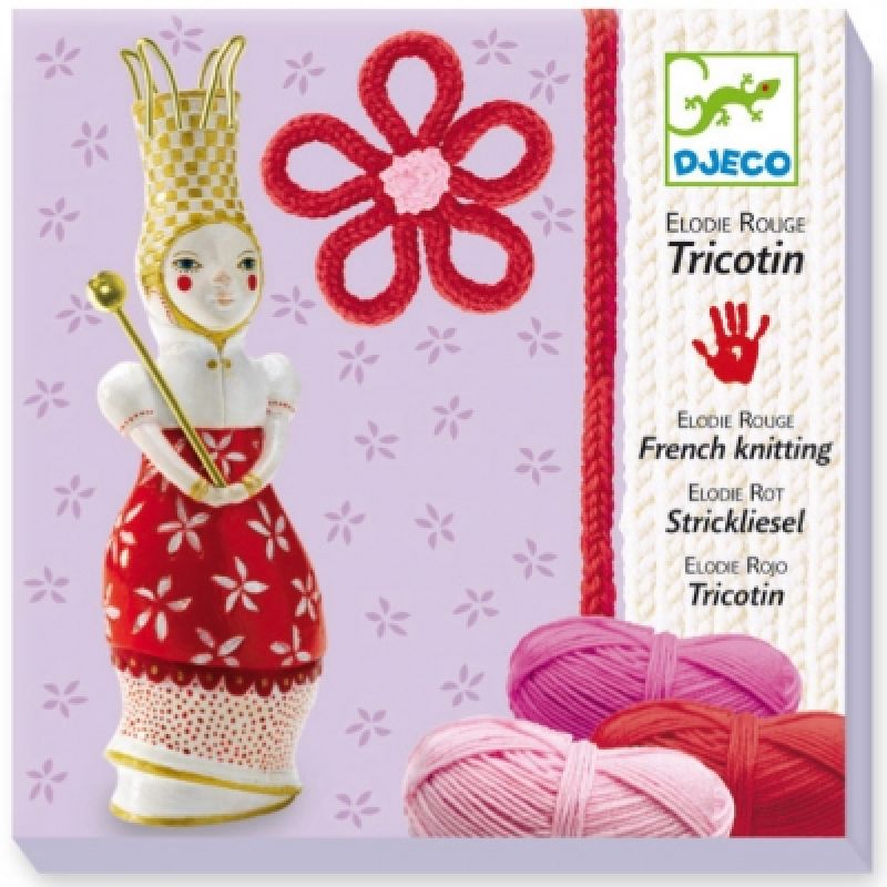 Tricotin Elodie Rouge Djeco