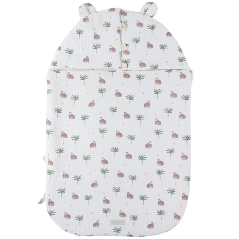 Nid d'ange mousseline de coton Cute gorilla Noukie's Produit 1