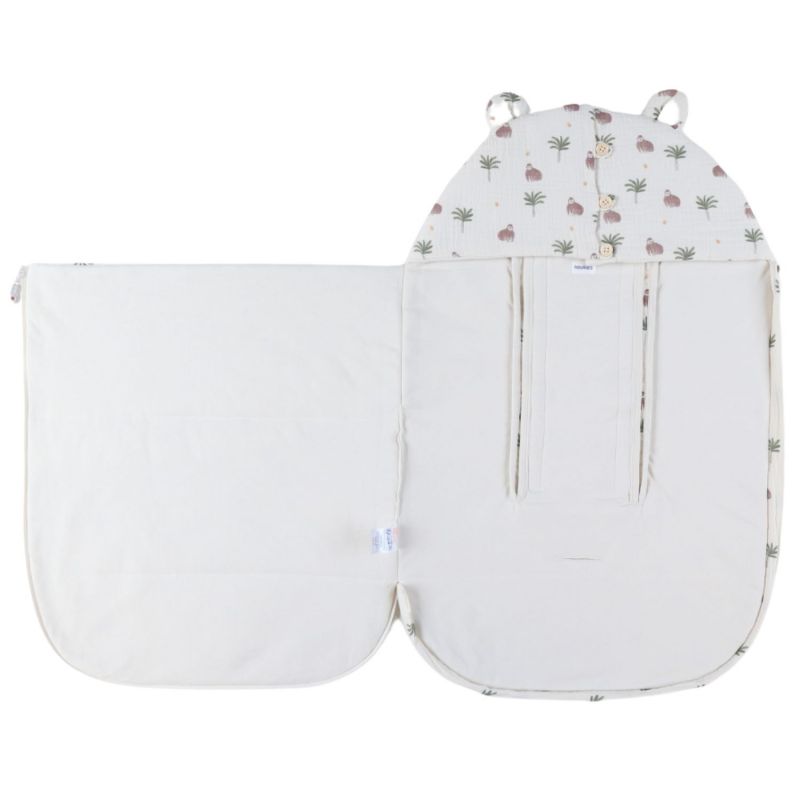 Nid d'ange mousseline de coton Cute gorilla Noukie's Produit 2