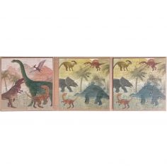 3 puzzles magnétiques dino (2 x 20 pièces) - Egmont Toys
