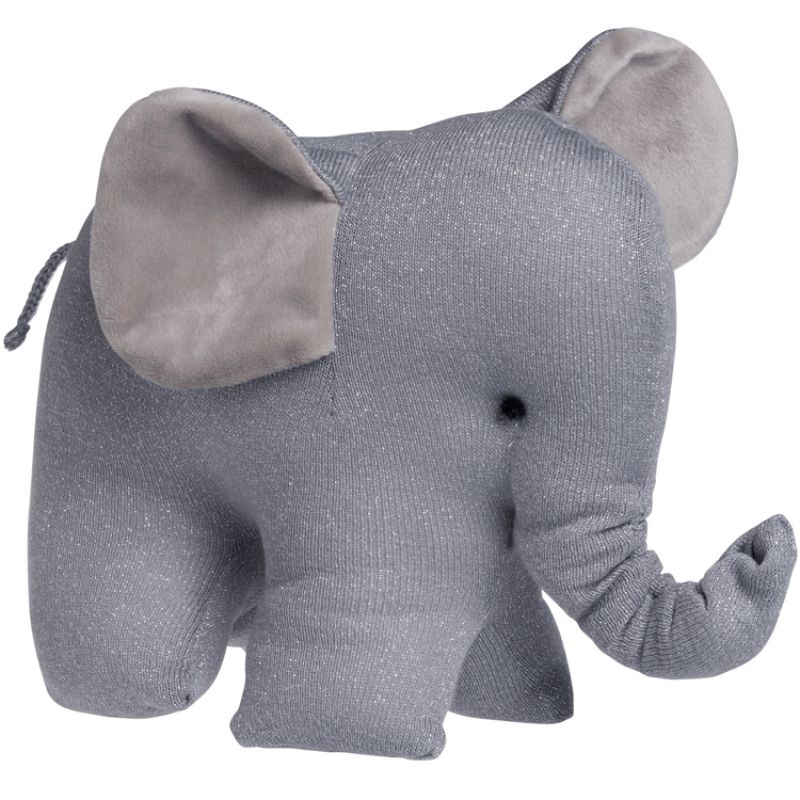 Peluche éléphant gris Sparkle (30 cm) Baby's Only
