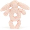 Hochet Bashful Lapin Blush (18 cm)  par Jellycat