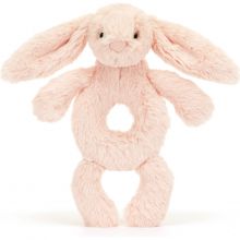 Hochet Bashful Lapin Blush (18 cm)  par Jellycat