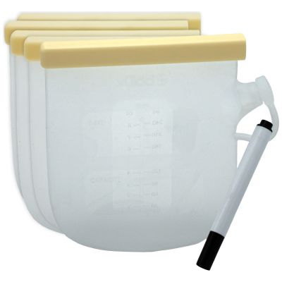 Lot de 5 sachets de conservation réutilisable Frëze